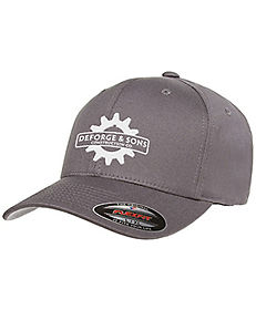 Promotional Apparel | Custom Promotional Clothing: Embroidered Flexfit® Adult Value Cotton Twill Cap